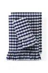 Lands' End Ruffle Bed Sheet Set In Multi