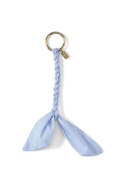 Lands' End Scarf Bag Charm In Blue