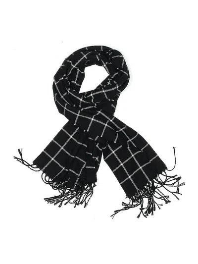 Pre-owned Lands' End Scarf In Black