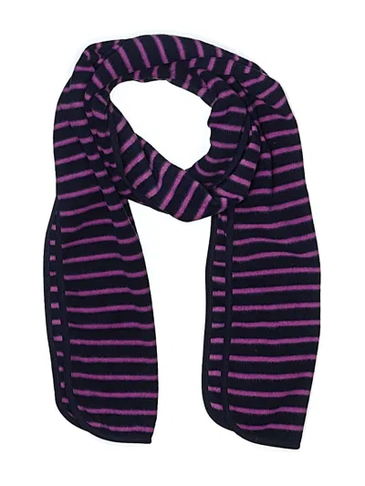 Pre-owned Lands' End Scarf In Blue