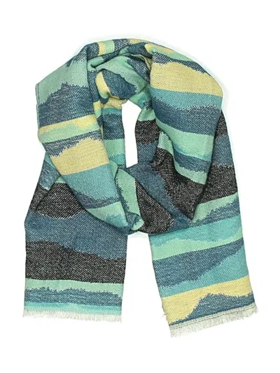 Pre-owned Lands' End Scarf In Blue