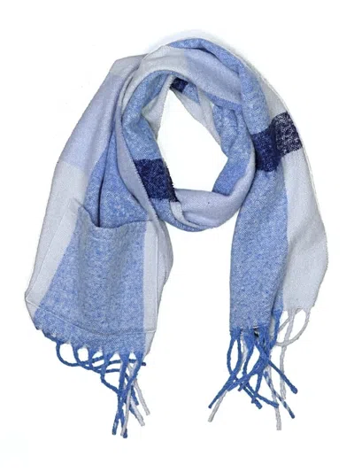Pre-owned Lands' End Scarf In Blue