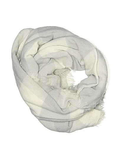 Pre-owned Lands' End Scarf In Gray