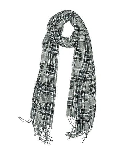 Pre-owned Lands' End Scarf In Gray