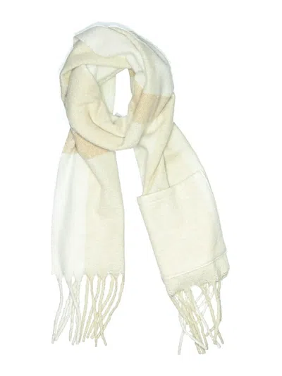 Pre-owned Lands' End Scarf In Ivory