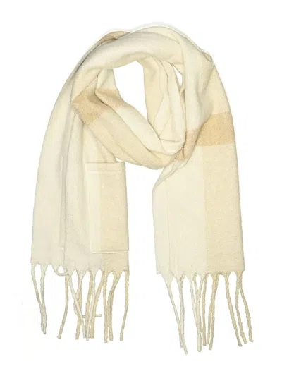 Pre-owned Lands' End Scarf In Ivory