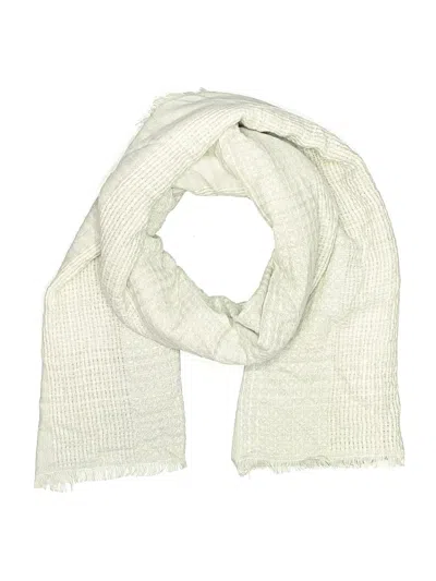 Pre-owned Lands' End Scarf In Ivory