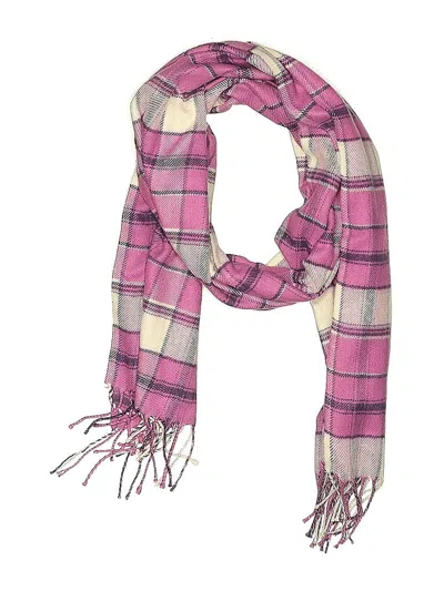 Pre-owned Lands' End Scarf In Pink