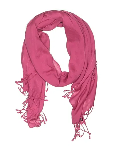Pre-owned Lands' End Scarf In Pink