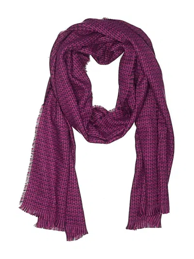 Pre-owned Lands' End Scarf In Purple