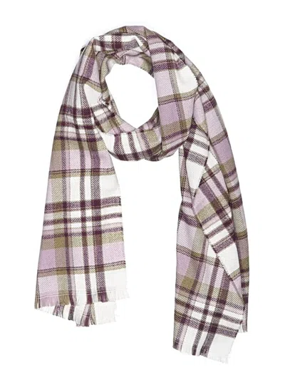 Pre-owned Lands' End Scarf In Purple