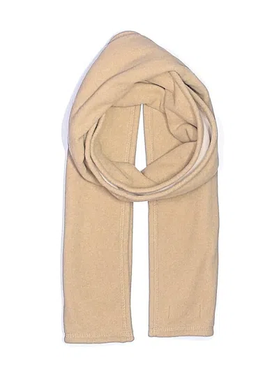 Pre-owned Lands' End Scarf In Tan