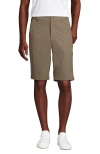 Lands' End School Uniform  Active Chino Shorts In Khaki