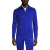 Lands' End School Uniform  Active Track Jacket In Cobalt