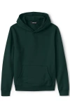 Lands' End School Uniform Adult Hooded Pullover Sweatshirt In Evergreen