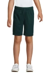 Lands' End Kids'  School Uniform Boys Mesh Gym Shorts In Evergreen