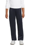 Lands' End School Uniform Coed Active Performance Track Pants In Black