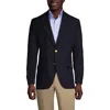Lands' End School Uniform  Hopsack Blazer In Deep Navy