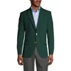 Lands' End School Uniform  Hopsack Blazer In Evergreen