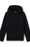 Lands' End School Uniform Kids Hooded Pullover Sweatshirt In Black