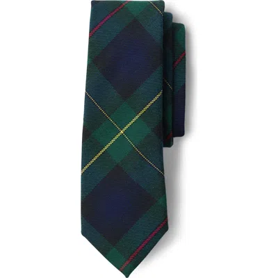Lands' End School Uniform Kids Plaid To Be Tied Tie In Multi