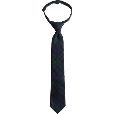 Lands' End School Uniform Kids Pre Tied Tie In Black