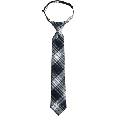 Lands' End School Uniform Kids Pre Tied Tie In Blue