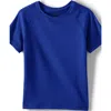 Lands' End School Uniform Kids Short Sleeve Active Tee In Cobalt