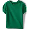 Lands' End School Uniform Kids Short Sleeve Active Tee In Light Malachite