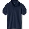 Lands' End School Uniform  Kids Short Sleeve Rapid Dry Polo Shirt In Classic Navy