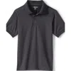 Lands' End School Uniform  Kids Short Sleeve Rapid Dry Polo Shirt In Soapstone