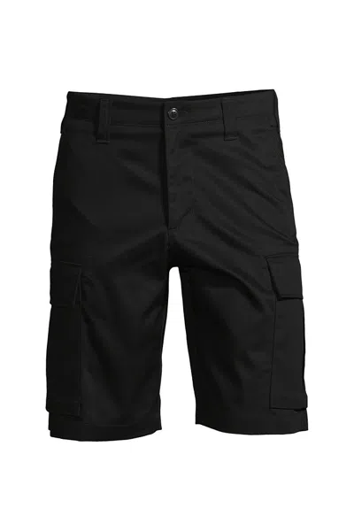 Lands' End School Uniform Men's Traditional Fit Cargo Shorts In Multi