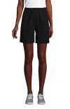 Lands' End School Uniform  Mesh Gym Shorts In Black