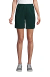 Lands' End School Uniform  Mesh Gym Shorts In Evergreen