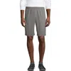Lands' End School Uniform  Mesh Gym Shorts In Stone Gray