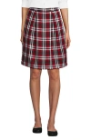 Lands' End School Uniform  Plaid Skort Top Of Knee