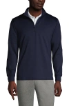 Lands' End School Uniform  Quarter Zip Pullover In Classic Navy