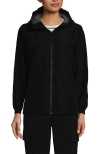 Lands' End School Uniform  Rain Jacket In Black