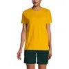 Lands' End School Uniform  Short Sleeve Feminine Fit Essential T-shirt In Racing Yellow