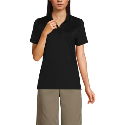Lands' End School Uniform  Short Sleeve Feminine Fit Rapid Dry Polo Shirt