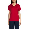 Lands' End School Uniform  Short Sleeve Feminine Fit Rapid Dry Polo Shirt