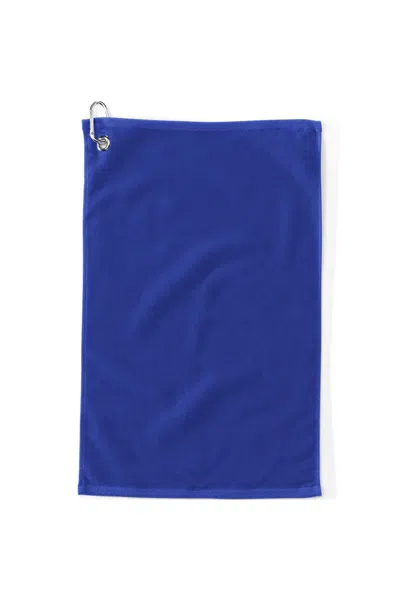 Lands' End School Uniform Solid Sports Golf Towel In Blue