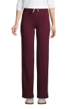 Lands' End School Uniform  Sweatpants In Burgundy
