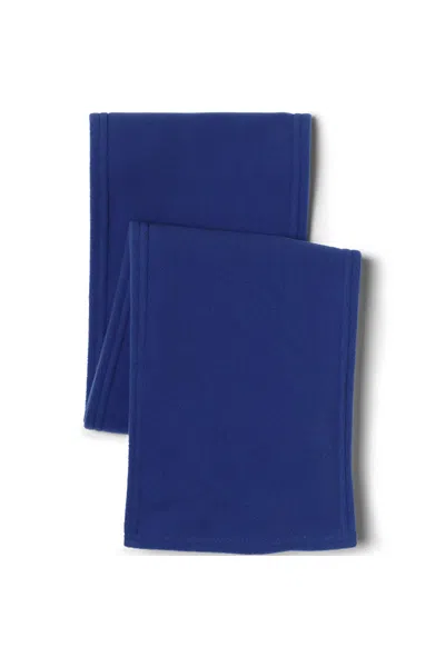 Lands' End School Uniform Thermacheck 100 Fleece Scarf In Blue