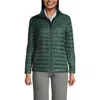 Lands' End School Uniform ' Thermoplume Jacket In Evergreen