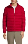 Lands' End School Uniform  Thermoplume Jacket In Red