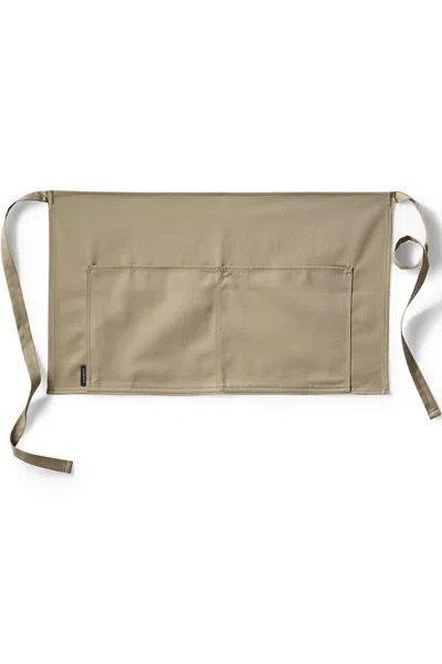 Lands' End School Uniform Twill Half Apron In Brown