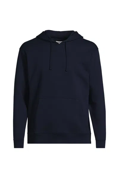 Lands' End School Uniform Unisex Big Pullover Hoodie Sweatshirt In Blue