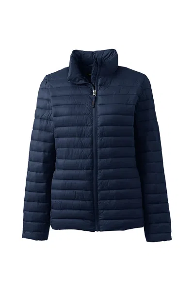 Lands' End School Uniform Women's Insulated Jacket In Blue