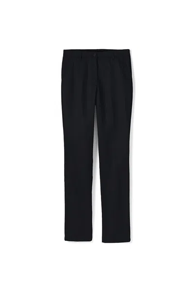 Lands' End School Uniform Women's Petite Slim Leg Chino Pants In Multi